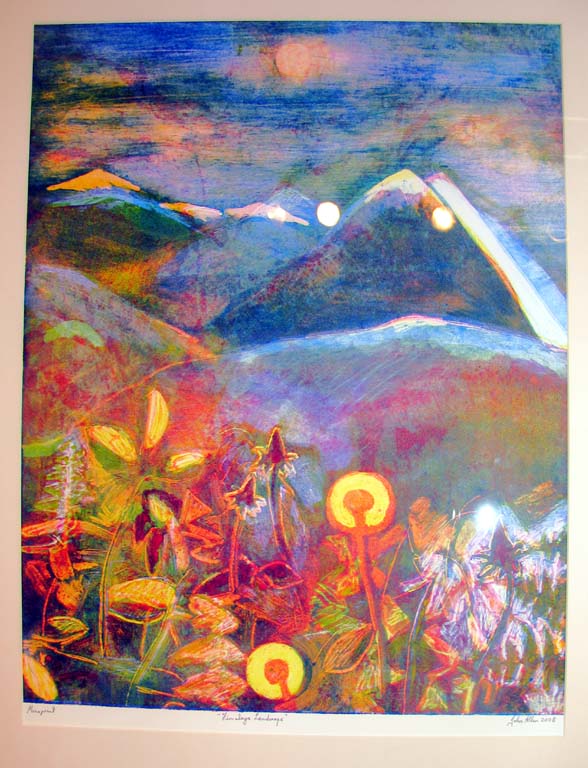 Mountain Flowers 1 by John Allen